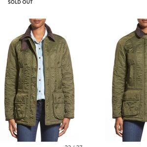 Beadnell Barbour coat